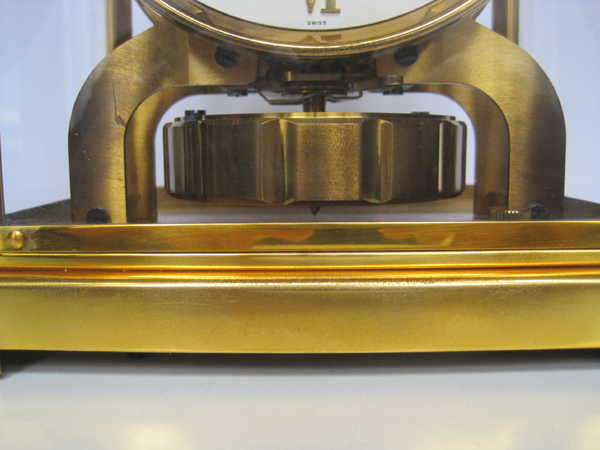 Atmos Clock, cal 526, 1950's pendulum design